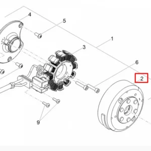 Volante de ignição Aprilia RS4 50 2T 18-19