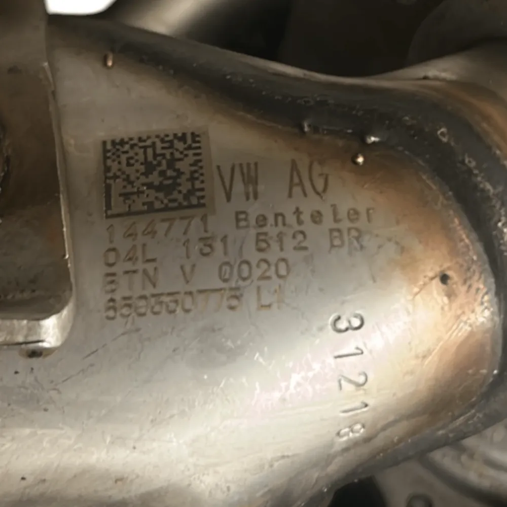 Volkswagen Golf VII EGR VII Cod.04L131512BR 1.6 Radiator da válvula diesel (2012> 2019)
