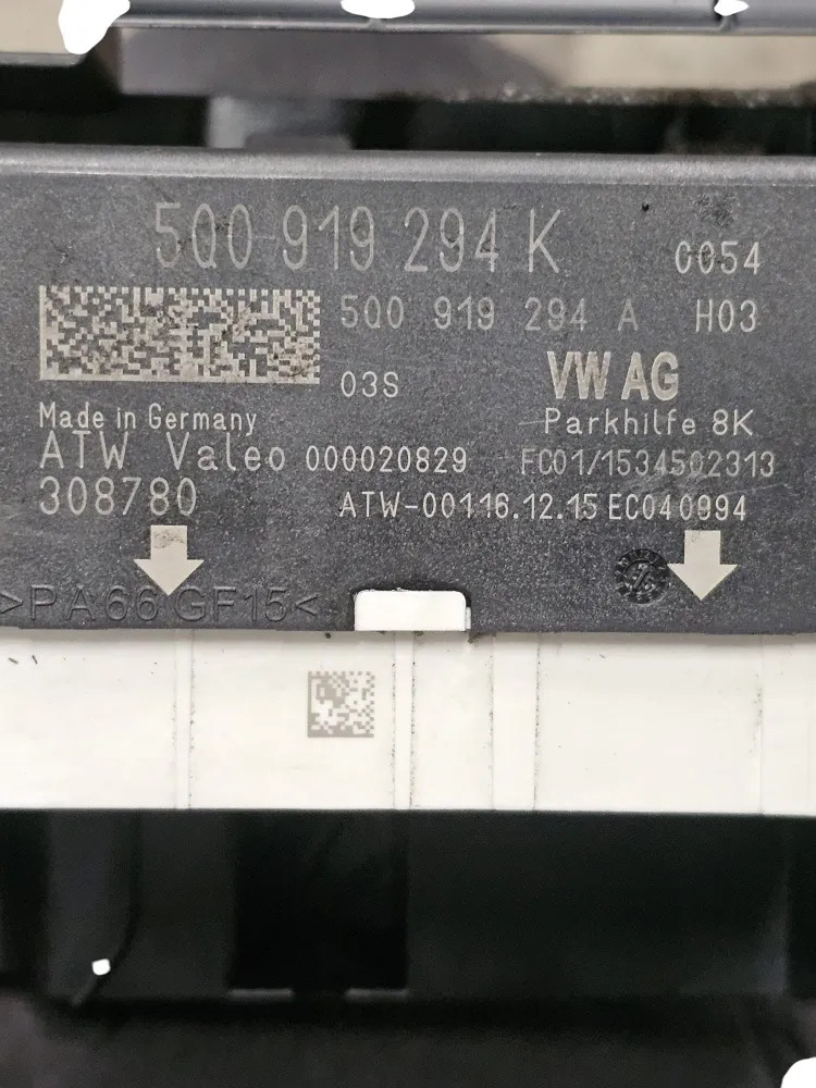 Volkswagen Polo 6r Cod Sensors Centrina: 5q0919294k (2009-2017)