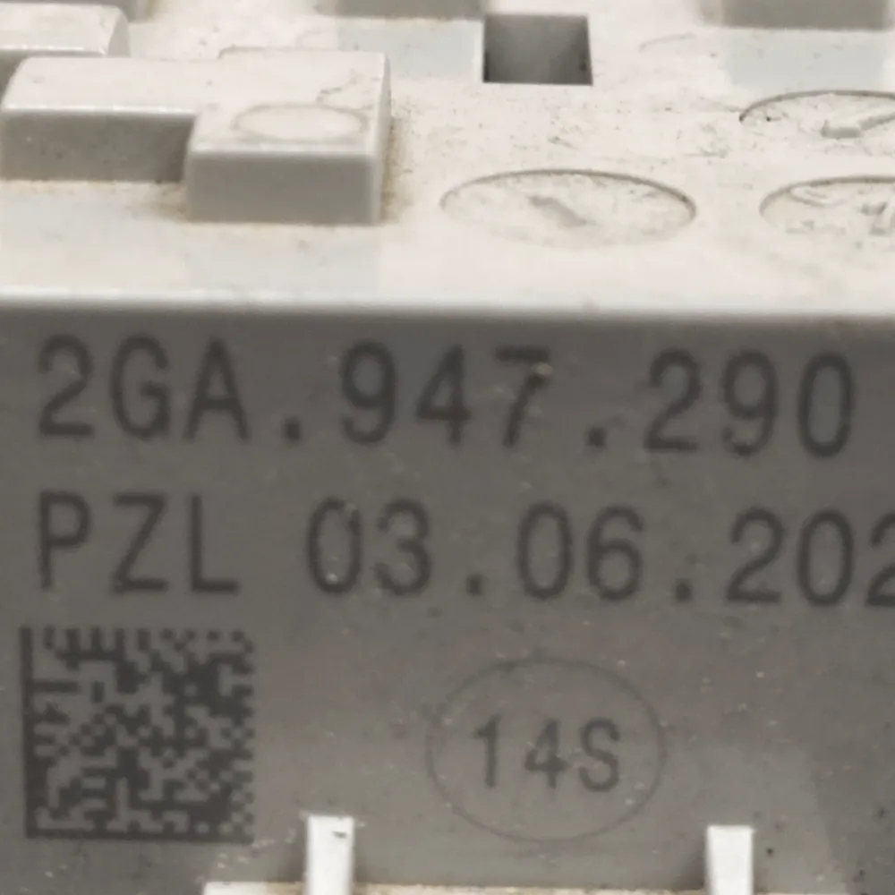 Volkswagen Polo 6r Cod Teto traseiro Luz: 2GA947290 (2009-2017)
