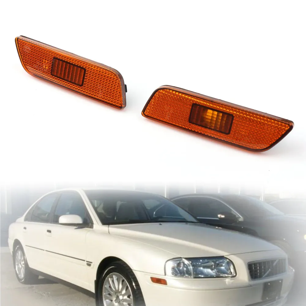 Volvo S80 1998-2006 pára-choque dianteiro esquerdo/lateral do lado direito