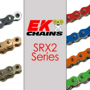 Vortex Racing EK 520 SRX2 Clip Master Semi Press 112 Links- Natural