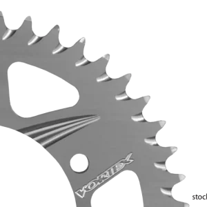 Vortex Racing Aluminum Rear Sprocket 520 46 Tooth- Silver
