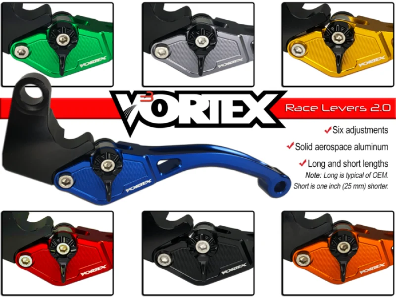 Vortex Racing H-L203 H626 Clutch Lever Short- Black