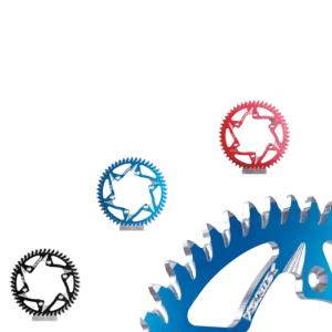 Vortex Racing Steel Rear Sprocket 530 48 Tooth- Black