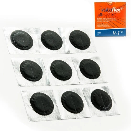 Vulcaflex V1 Remendo Frio 40mm Caixa C/ 100un Vulcaflex