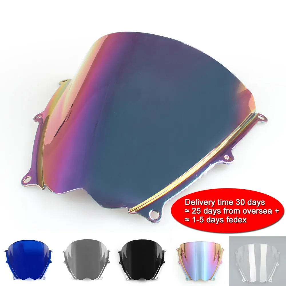 Windshield ajustado para Suzuki GSXR 1000 2007-2008 K7 Smoke Generic