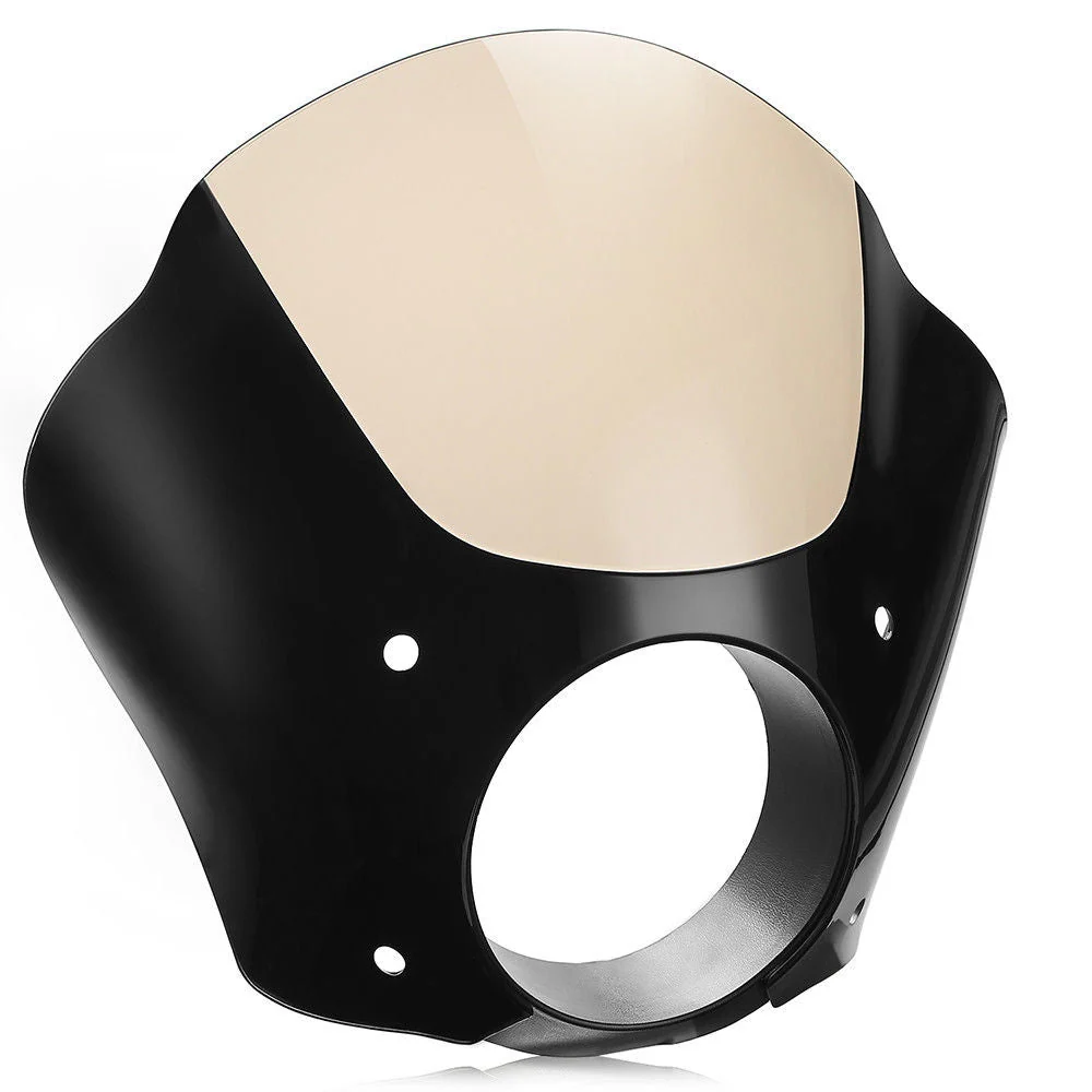Windshield Cafe Racer Windscreen Fairing Harley Sportster XL 883 1200, 3 cores genéricas