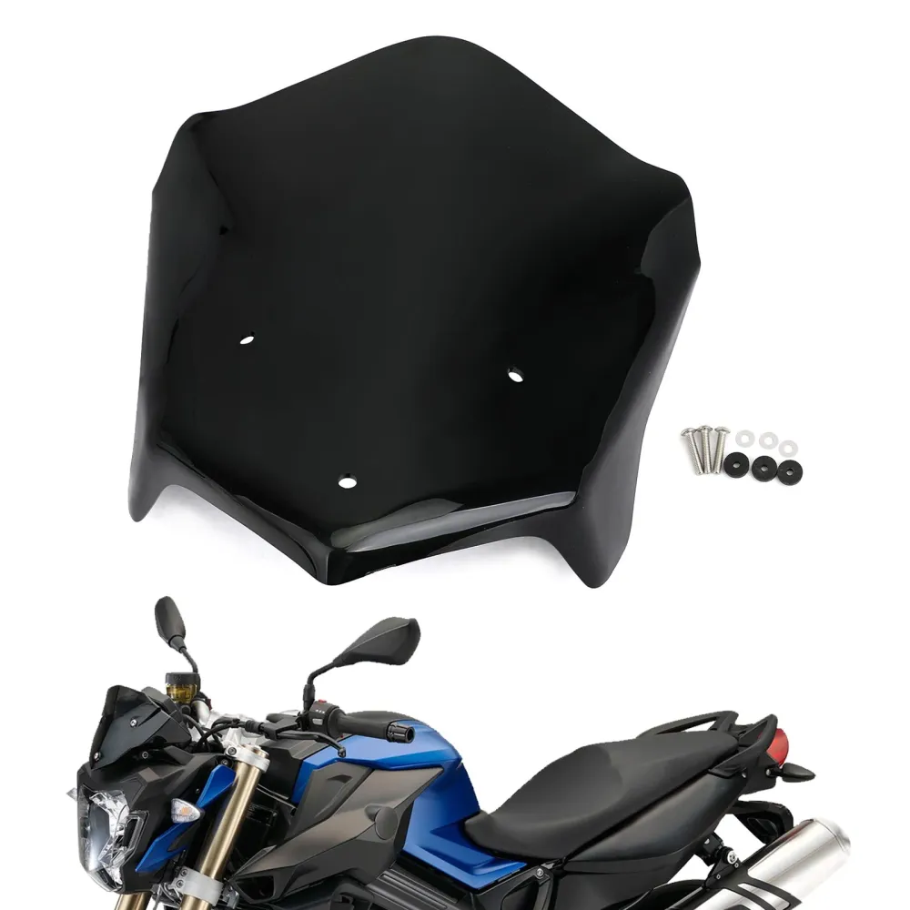 Windshield de motocicleta de plástico ABS para BMW F800R 2015-2020 Genérico