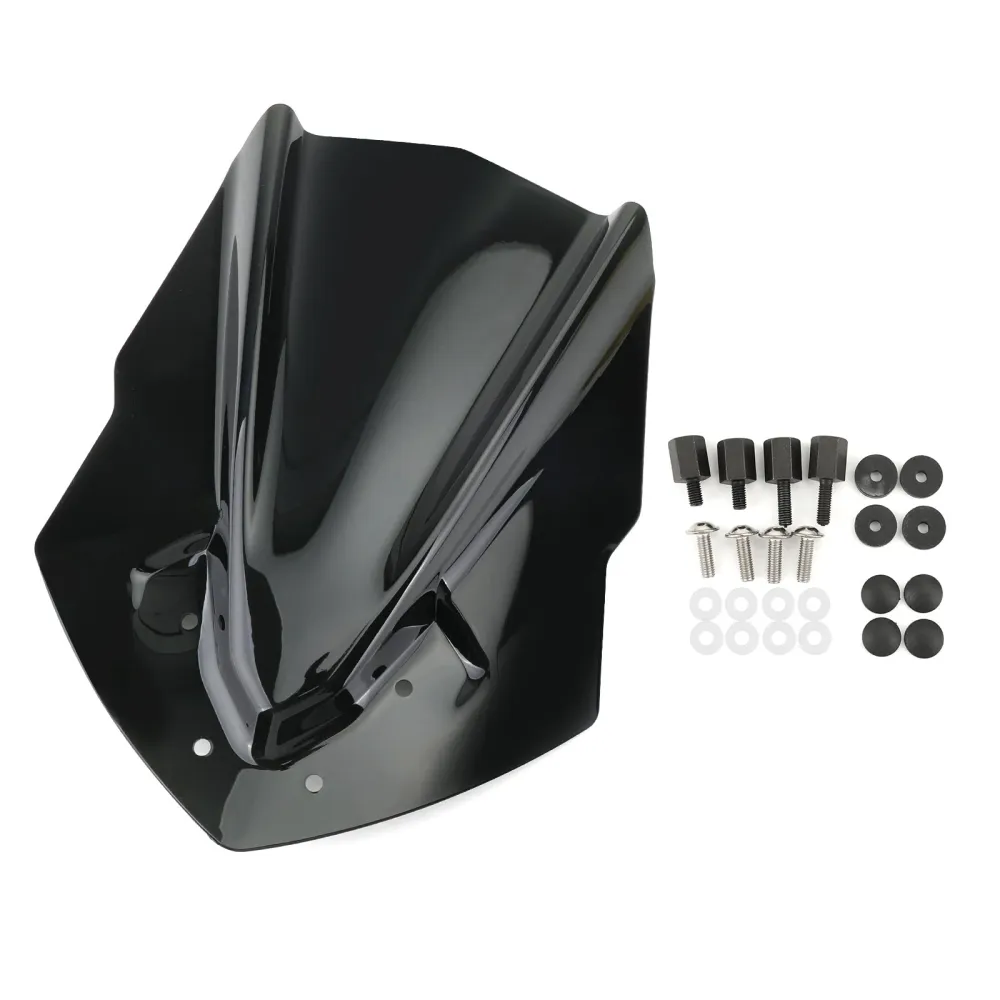 Windshield de motocicleta de plástico ABS para Yamaha MT125 2015-2019 genérico