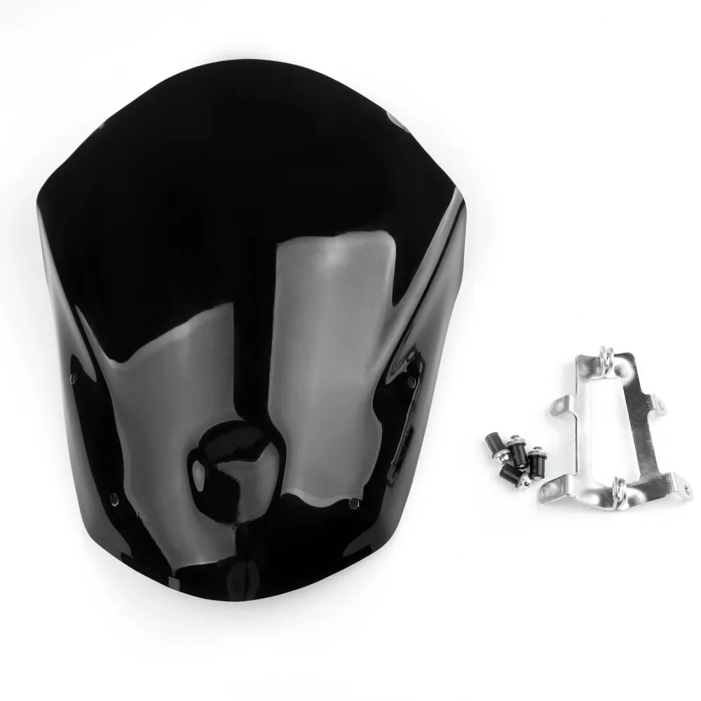 Windshield Windscreen + Bolts Bracket para Yamaha MT-09 FZ-09 (2013-2016) 2 cores genéricas