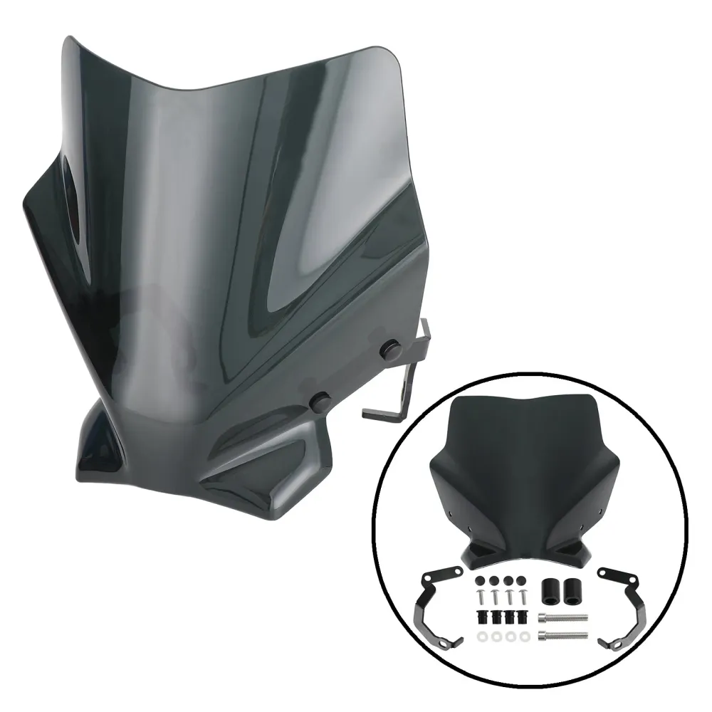 Windshield Windscreen Fit Ducati Monster 821 1200 1200S 1200R 2014-2020 Genérico