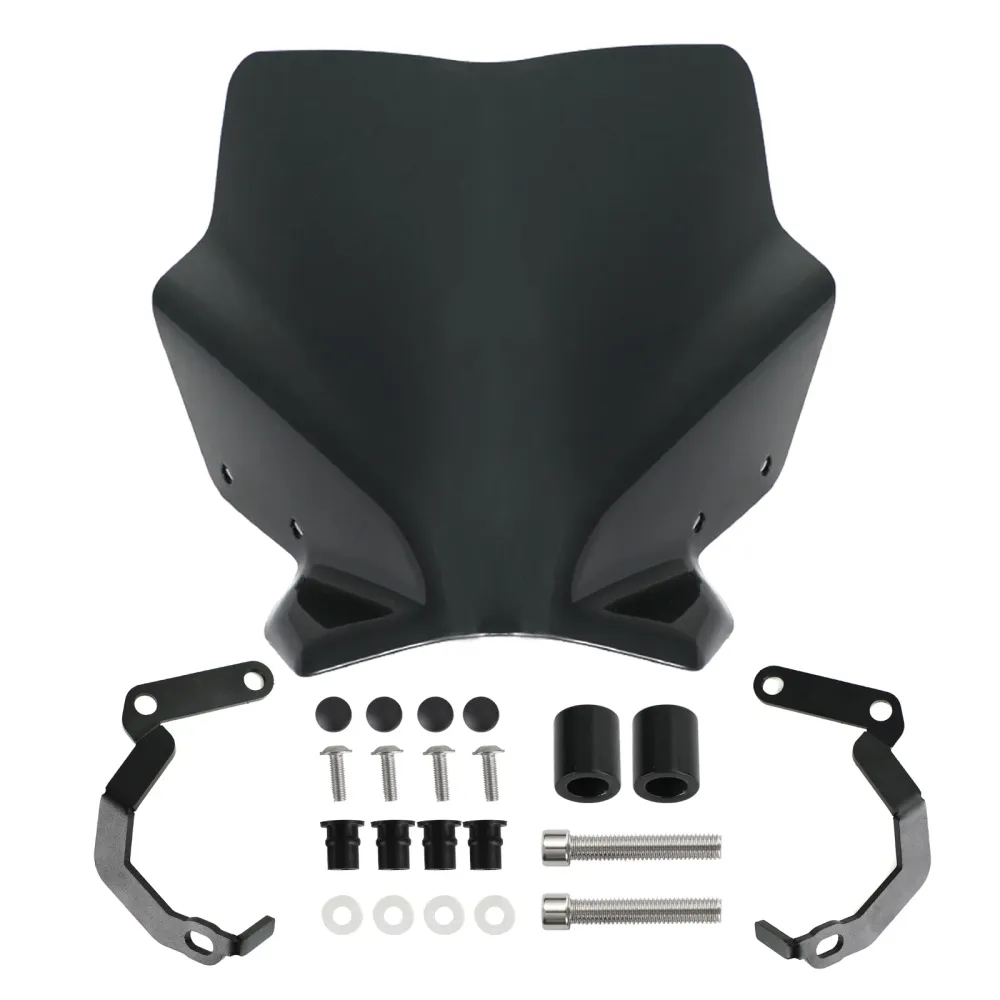 Windshield Windscreen Fit Ducati Monster 821 1200 1200S 1200R 2014-2020 Genérico