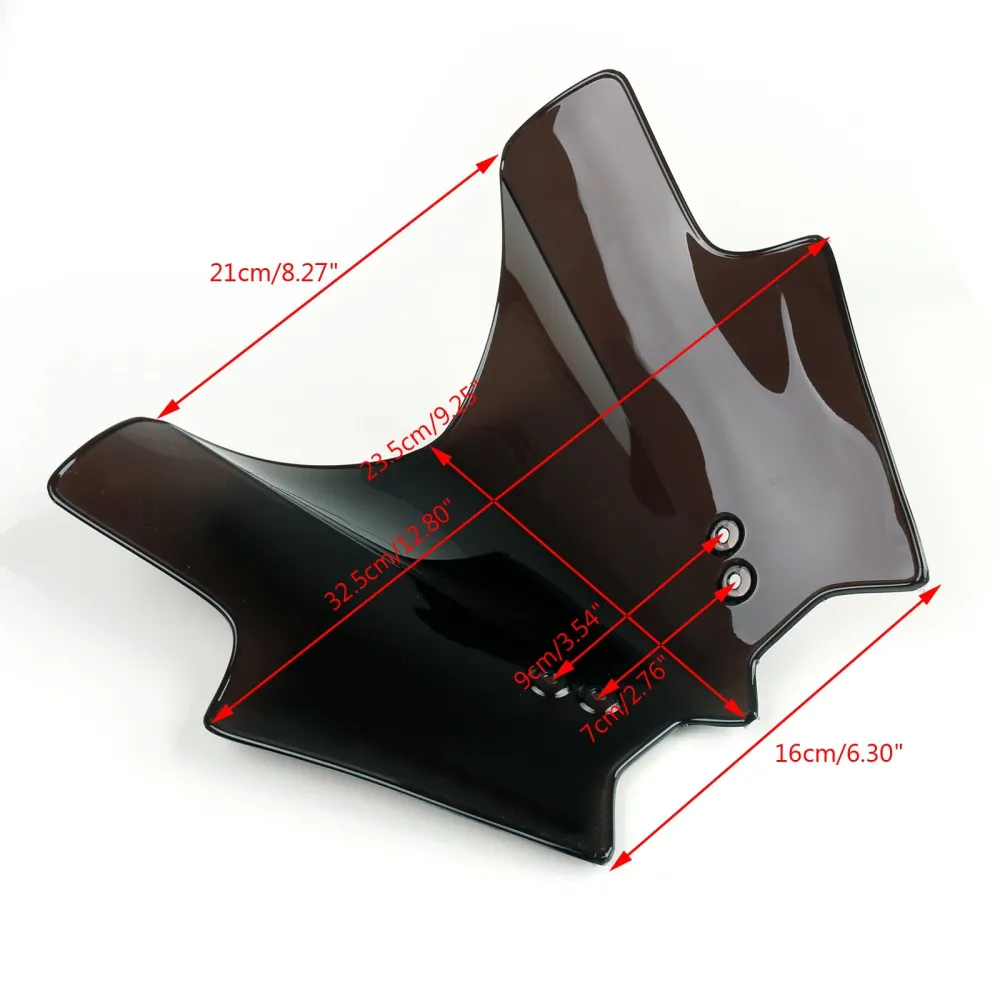 Windshield Windscreen para KTM 125 200 390 Duke, 6 cores genéricas