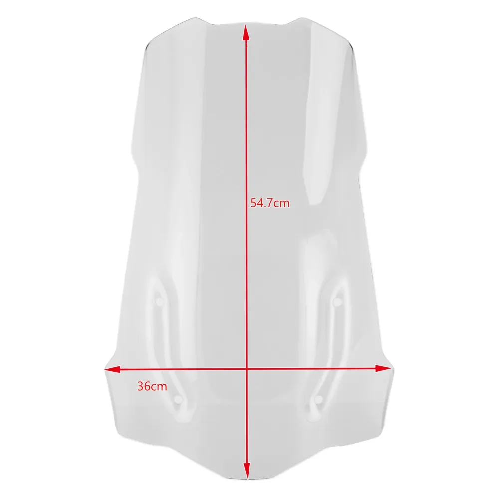 Windshield Windscreen para Triumph Tiger 900 gt/gt baixo/gt pro/rally 2020-2021 genérico