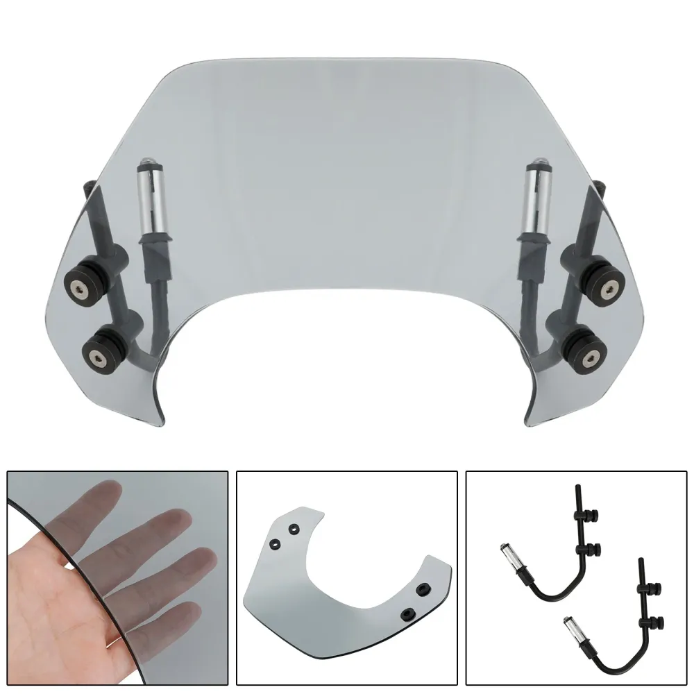 Windshield Windshield curto ajuste para Vespa Sprint 150 2016-2023