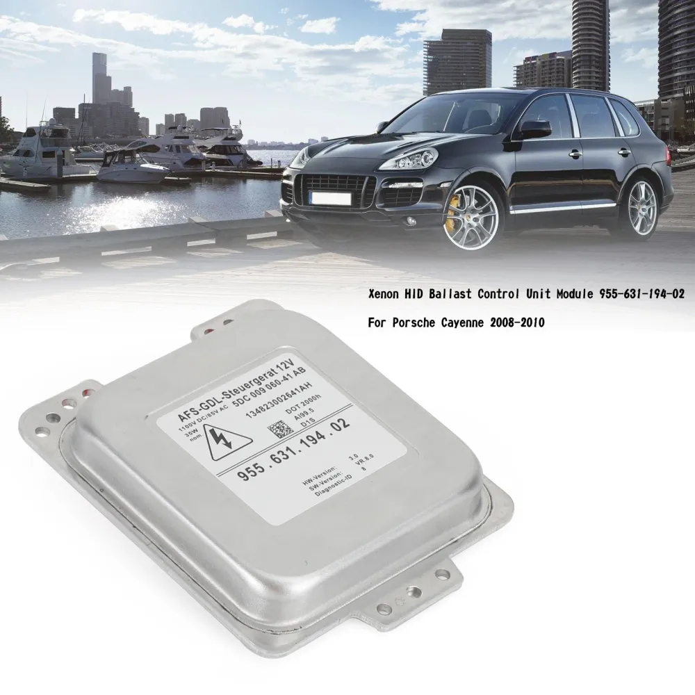 Xenon HID Ballast Control Unit Module 955-631-194-02 para Porsche Cayenne 2008-2010 genérico