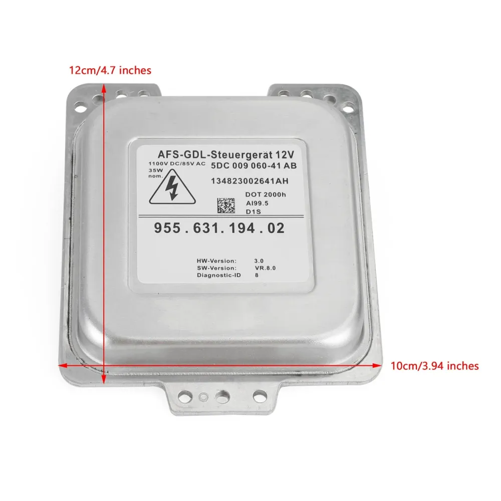 Xenon HID Ballast Control Unit Module 955-631-194-02 para Porsche Cayenne 2008-2010 genérico