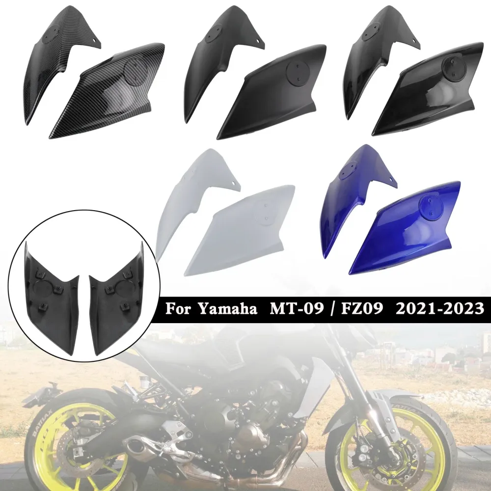 Yamaha MT-09 FZ09 2021-2023 entrada de ar cobre carenagem do painel lateral do tanque