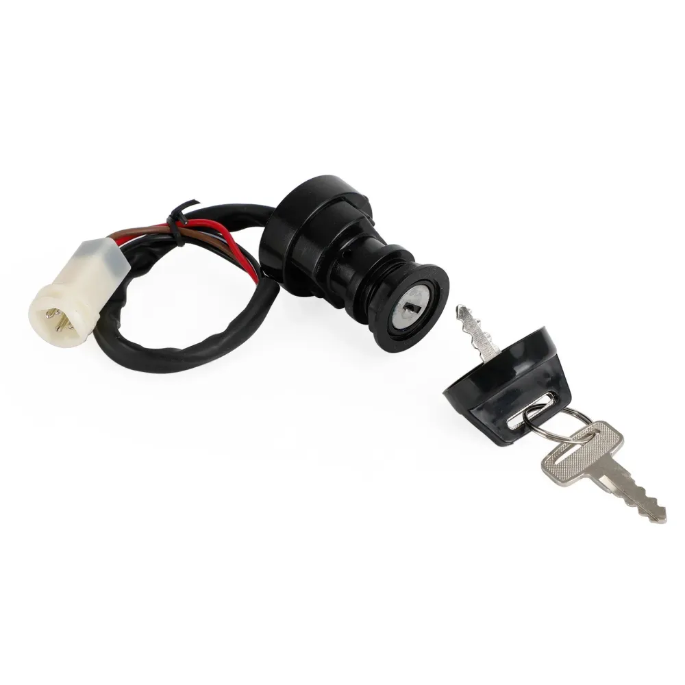 Yamaha YFM350 Warrior 350 87-94 Big Bear 350 4WD 90-94 Chave de chave de ignição