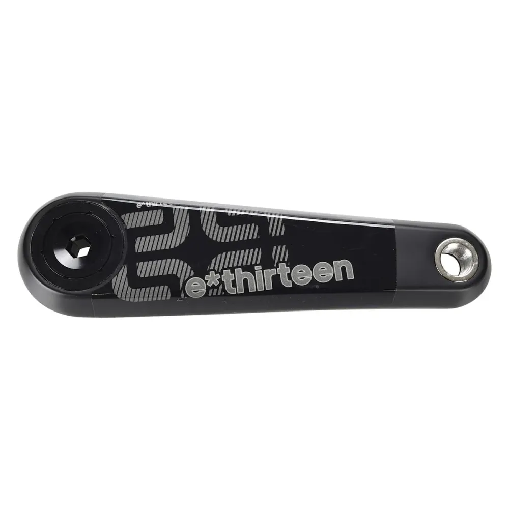 E.THIRTEEN Pedaleira de bicicleta eléctrica E-SPEC RACE CARBONE para Brose SMag / Fazua Ride 50
