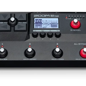 Procesador De Efectos Zoom B2 Four/220eu Bajo