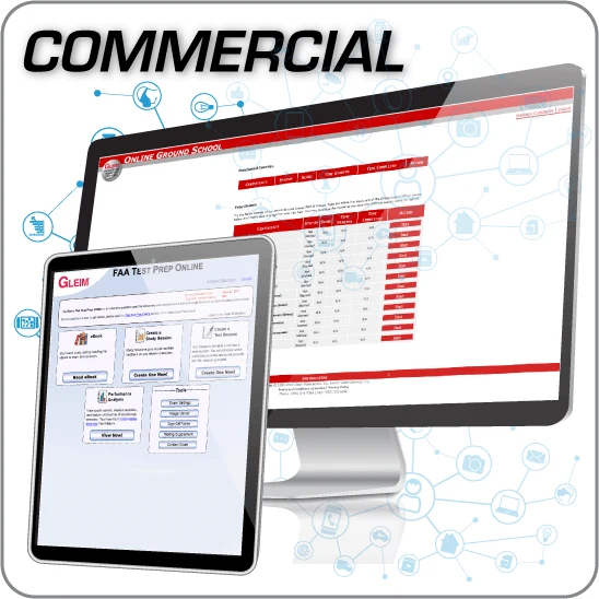 Gleim Online Ground School para Comercial