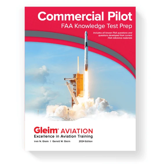 Preparação para o Teste de Conhecimento da FAA para Piloto Comercial Gleim 2024