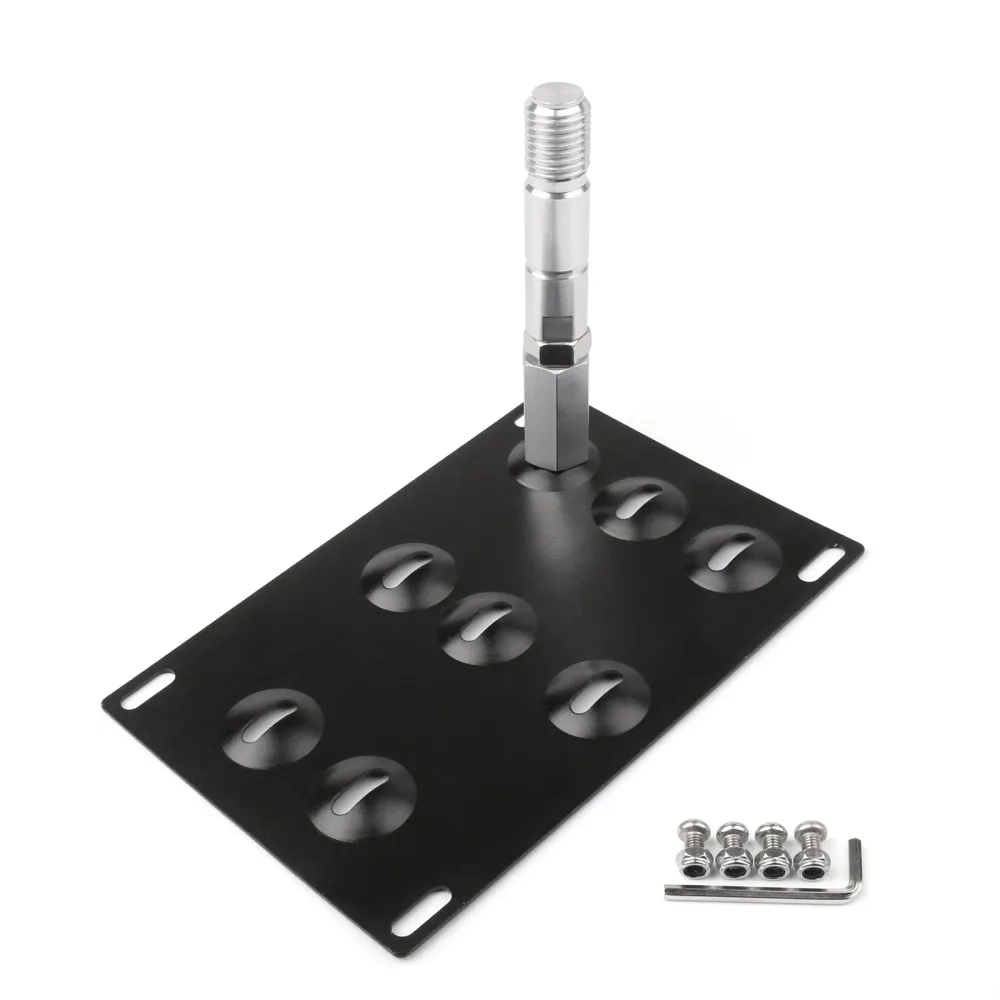 Placa de gancho de reboque de pára -choque Placa de montagem Suporte para Mazda 3 Mazda 6 CX5 MX5 Genérico