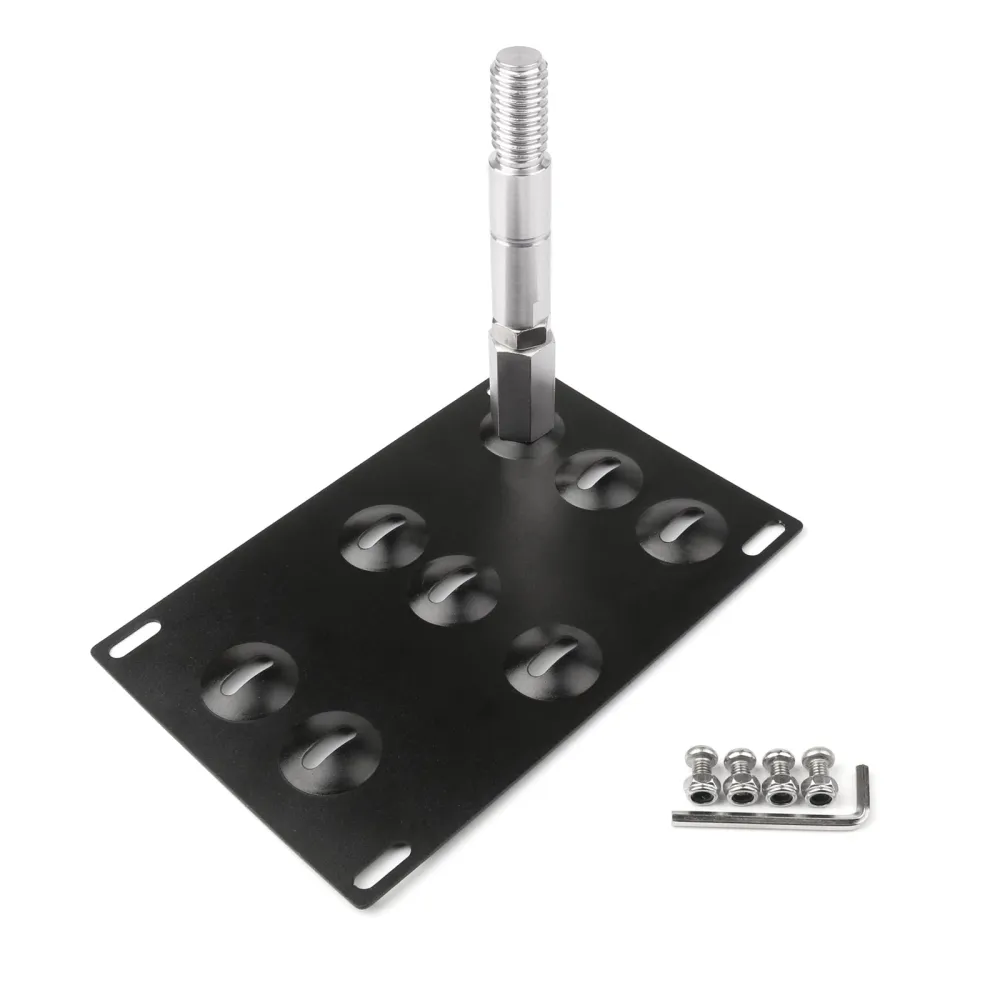 Suporte de placa do gancho de reboque do pára -choque dianteiro Suporte de montagem para VW MK6 Golf Generic