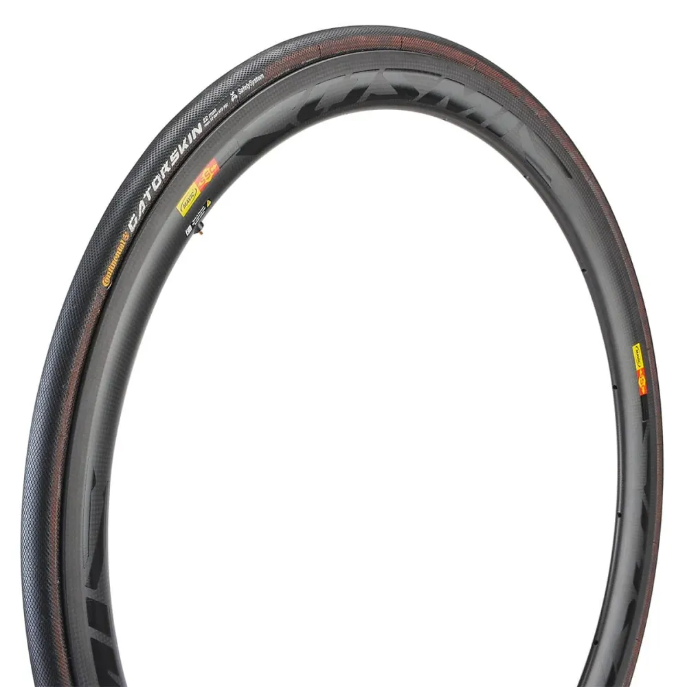 Pneu tubular CONTINENTAL SPRINTER GATORSKIN 700x25c Preto