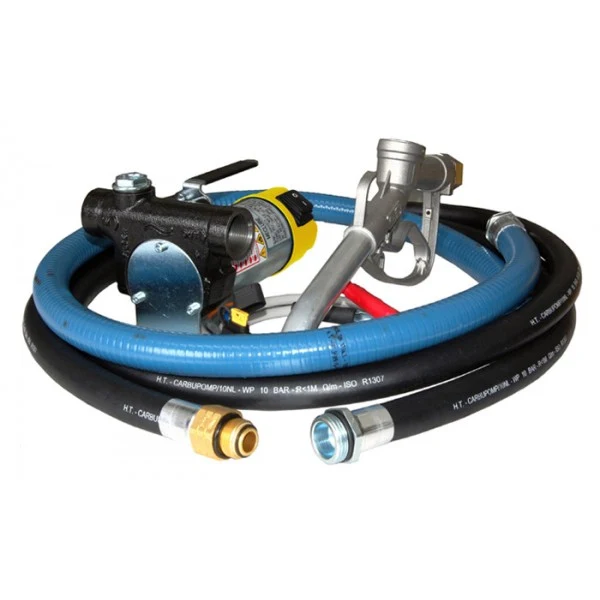 Kit pompa elettrica per travaso 12V 45 l/min battery kit Meclube