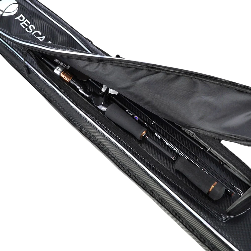 Porta Varas Retrátil Transporter Extend 1,50 2,10m – Capacidade para 10 Varas Pesca Brasil