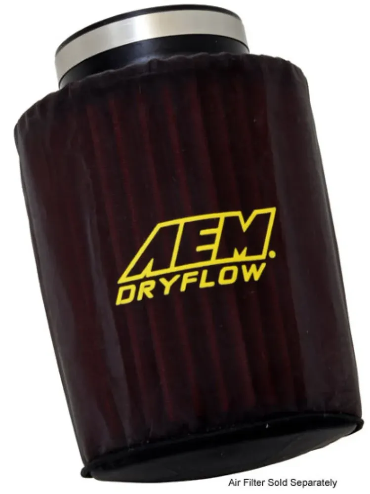 AEM Air Filter Wrap 6 Base 5 1/8in Top 7 1/8 Tall