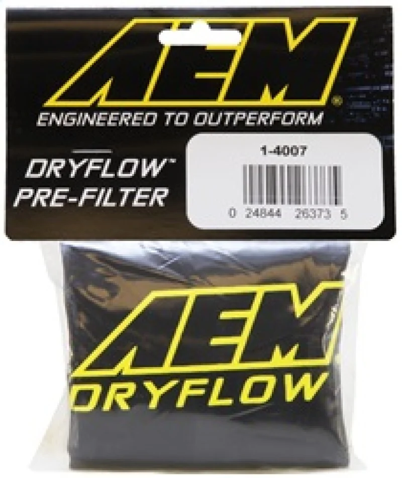 AEM Air Filter Wrap 6 Base 5 1/8in Top 7 1/8 Tall