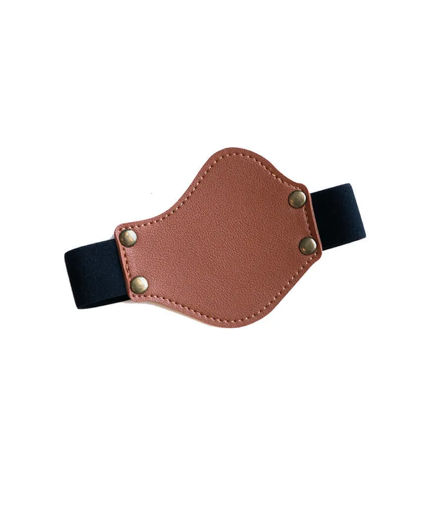 Cobre-botas Moto Castanho