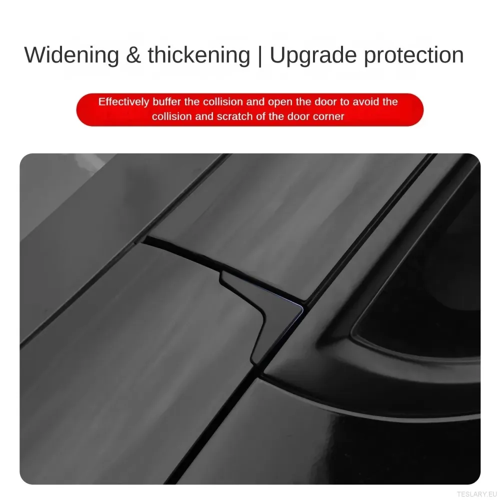 Tesla Modelo 3 Tailland Canto Tailgate Capa Protetor TPE Anti-Colision Protection
