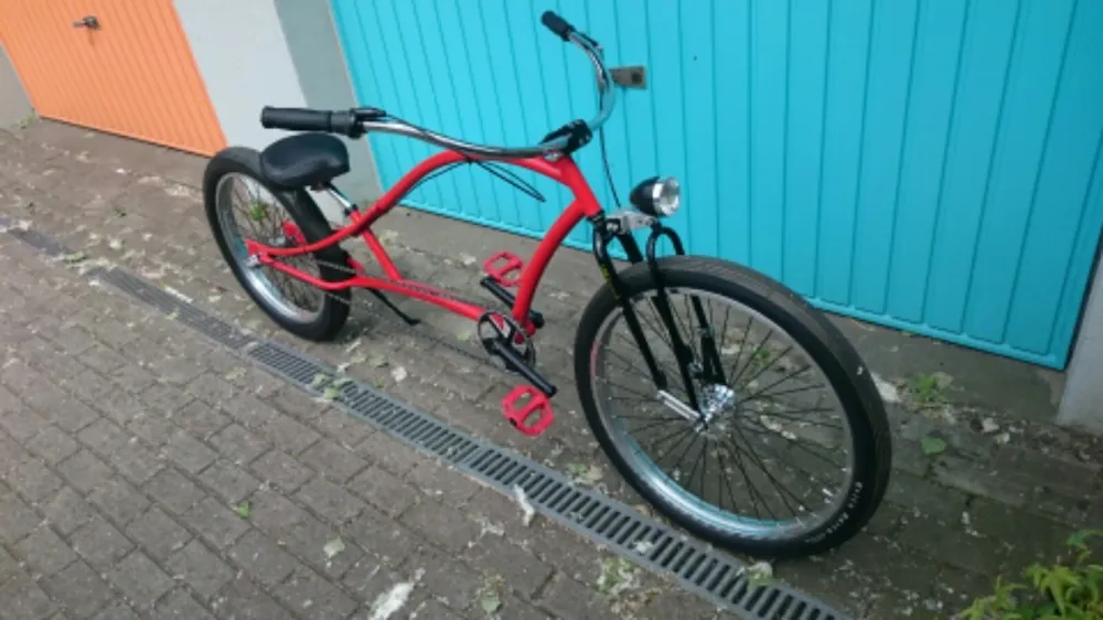 Quadro bicicleta chopper