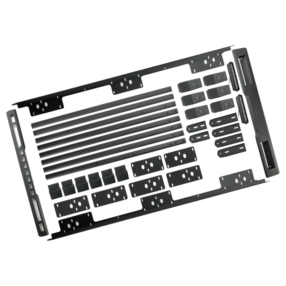 2019-2023 Suzuki Jimny com LED Light Aluminum Rack Rackt Rack