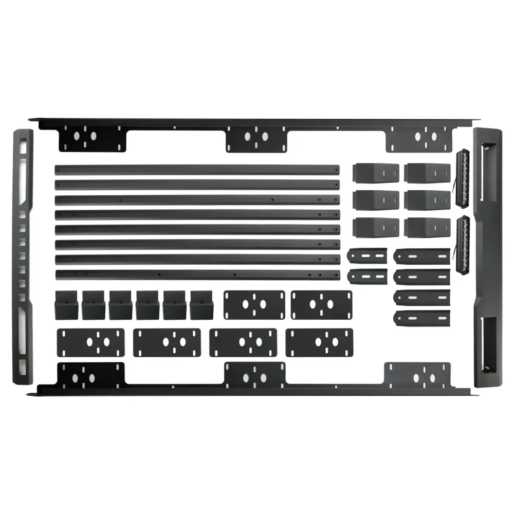 2019-2023 Suzuki Jimny com LED Light Aluminum Rack Rackt Rack