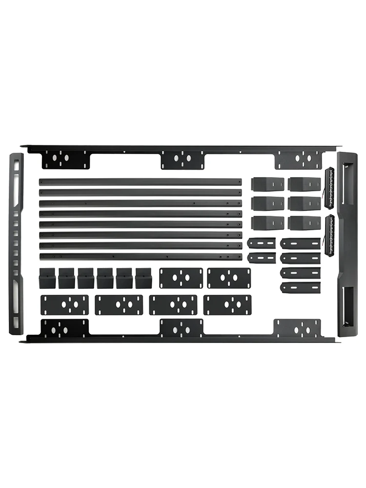 2019-2023 Suzuki Jimny com LED Light Aluminum Rack Rackt Rack