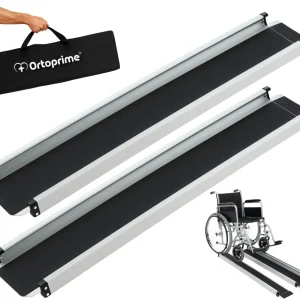 Rampas Telescópicas para Silla de Rodas 270kg | Resistentes