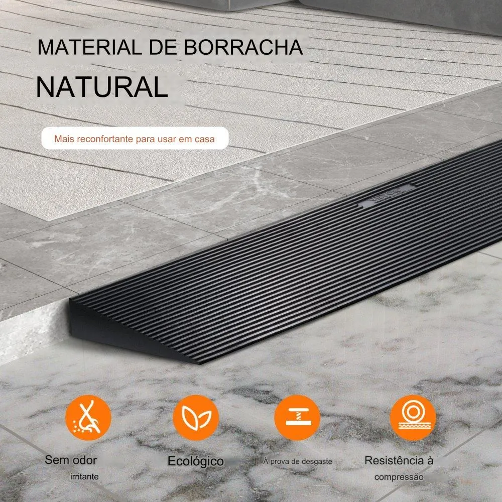 Rampa de Borracha 90x20x3cm
