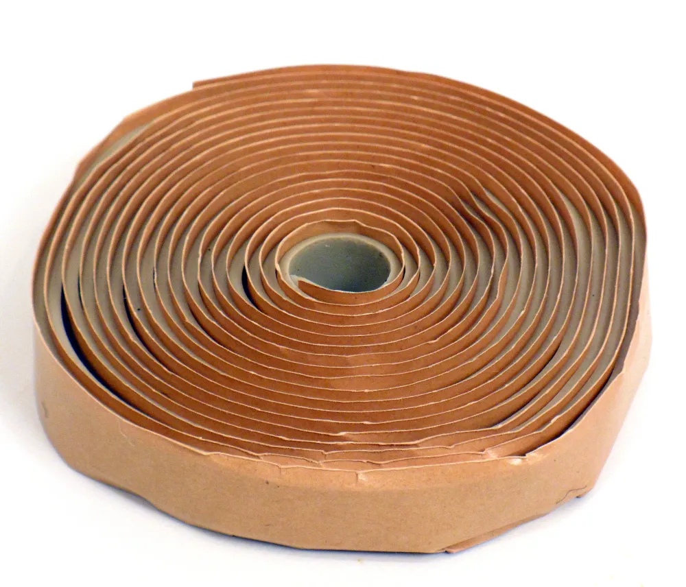 Rolo de 2 "x50 'de fita externa de dupla face para rampas limiares de 2 polegadas de largura