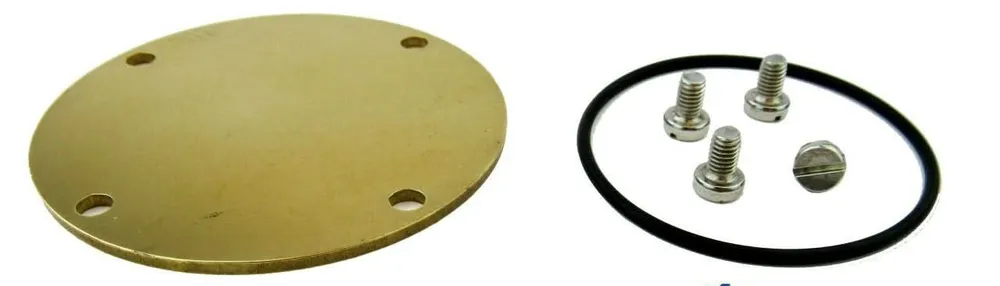 Volvo Penta D2-75 Raw Water Pump End Cover Kit - equivalent to 3583985