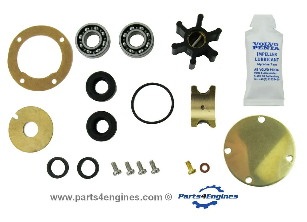 Volvo Penta MD3B Raw Water Pump Rebuild Kit