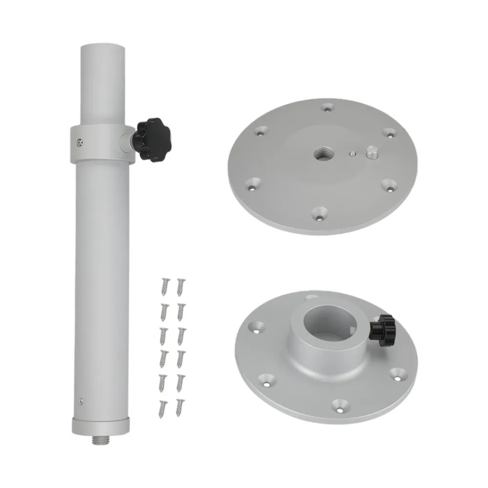 Alumínio RV Marine Boat Motorhome Caravan Mesa Pedestal Furniture perna