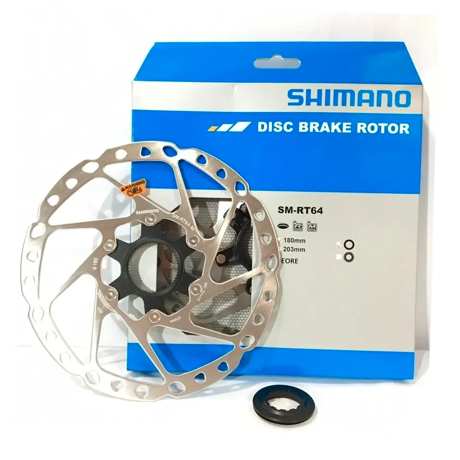 Rotor DEORE SHIMANO SM-RT64 180MM Center Lock LBU Shop / La Bici Urbana