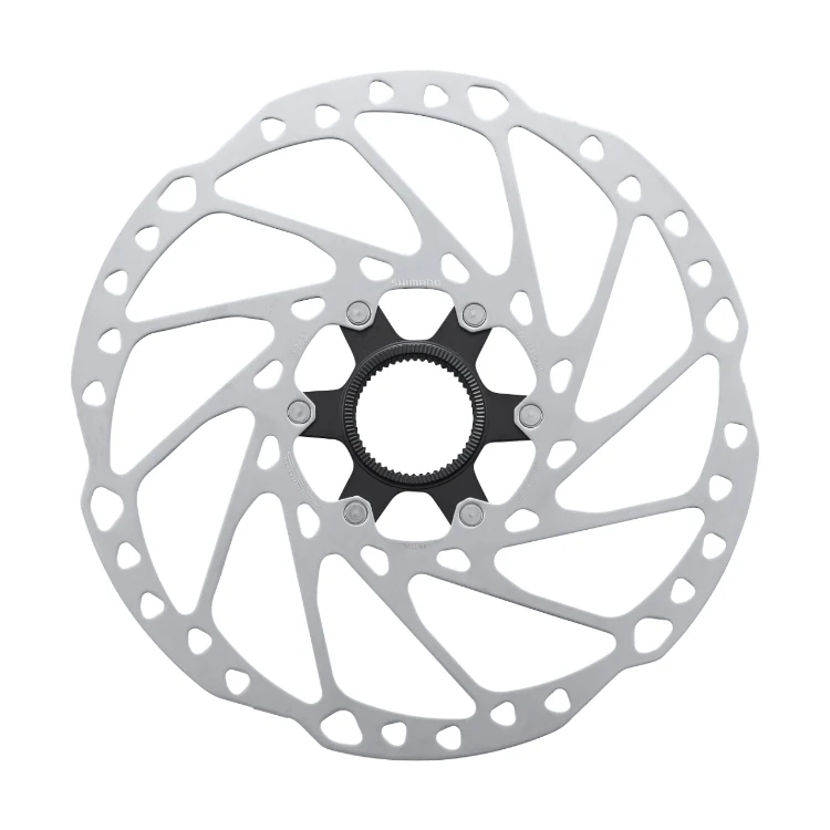 Rotor SHIMANO DEORE SM-RT64 203mm anillo cierre LBU Shop / La Bici Urbana