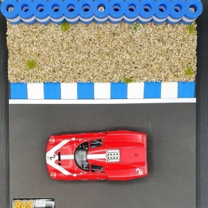 Construção do modelo de pilha de pneus 25 cm BRANCO AZUL 1:32 - 1:24 Pilha de pneus para pista de corridas Carrera